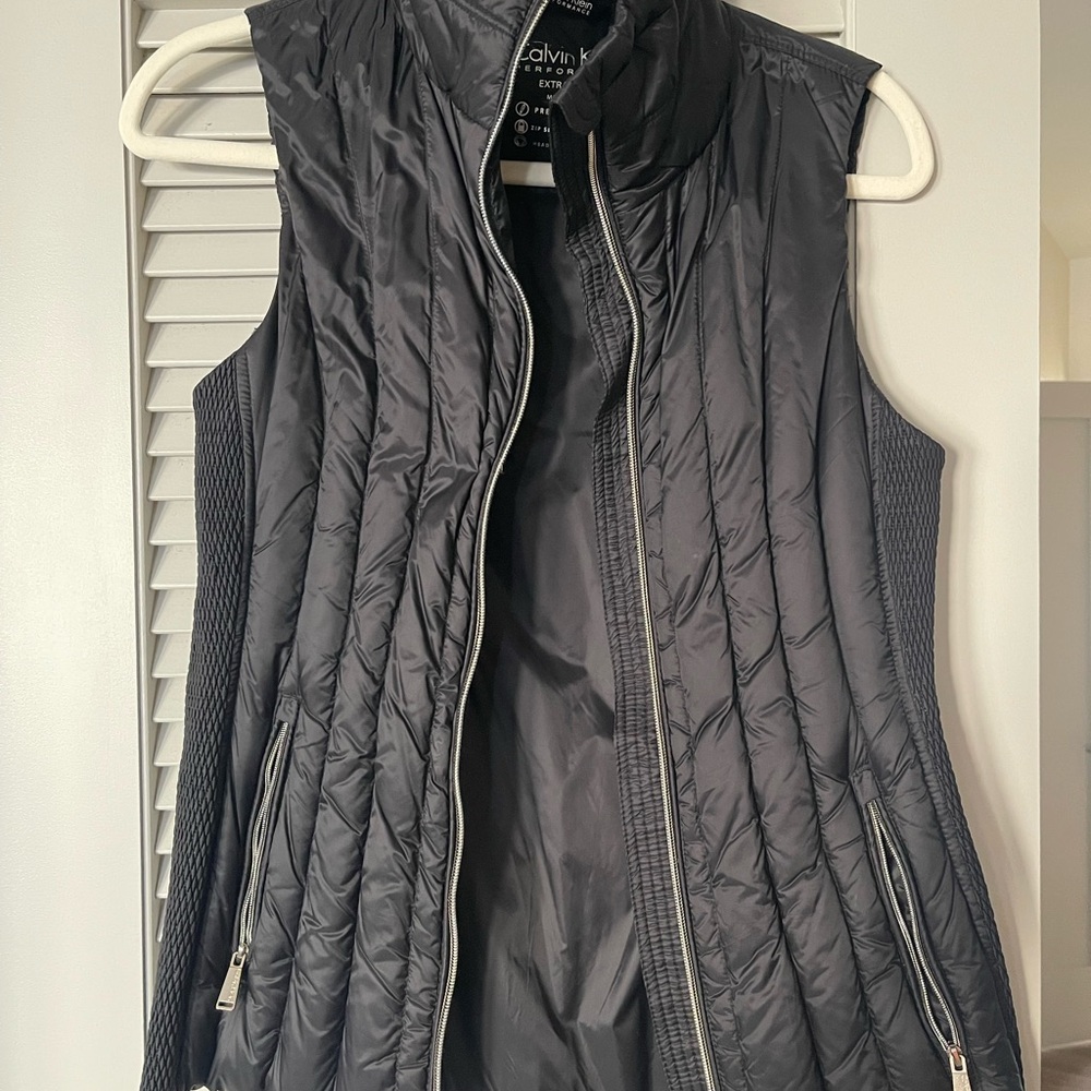 Calvin Klein Black Textured Jacket
